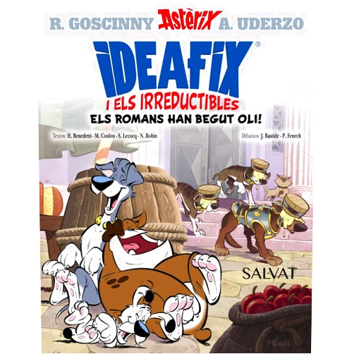 René Goscinny,Hervé Benedetti,Michel Coulon,Simon Lecocq,Nicolas Robin,Albert Uderzo,Jean Bastide,Philippe Fenech,Margarita Gómez Borràs Ideafix i els irreductibles, 2. Els romans han begut oli!
