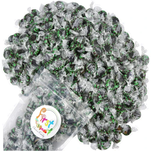FirstChoiceCandy Starlight Mint Hard Candy Disc (2 Pound (Pack of 1), Chocolate)