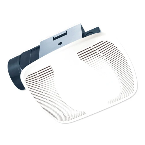 Air King 90 CFM Ceiling Mounted Snap-in Installation Bathroom, BFQ90 Exhaust Fans, Medium, White