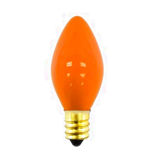 Norman Lamps 7C7-130V-CS-CO - Volts: 130V, Current: 0.058A, Watts: 7W, Type