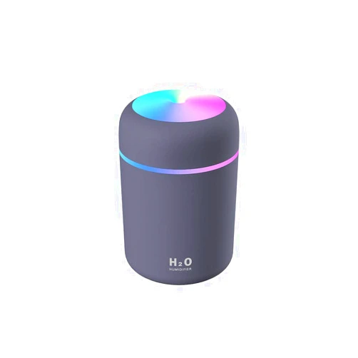 AISHNA Humidifier Colorful Cool Mini Humidifier,Essential Oil Diffuser Aroma Essential Oil USB Cool Mist Humidifier,2 Adjustable Mist Modes, Super Quiet,for Car,Office,Bedroom(Navy)