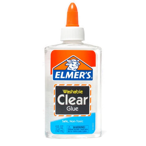 Elmer's E305 School Glue Washble Clear, 5 oz, Clear