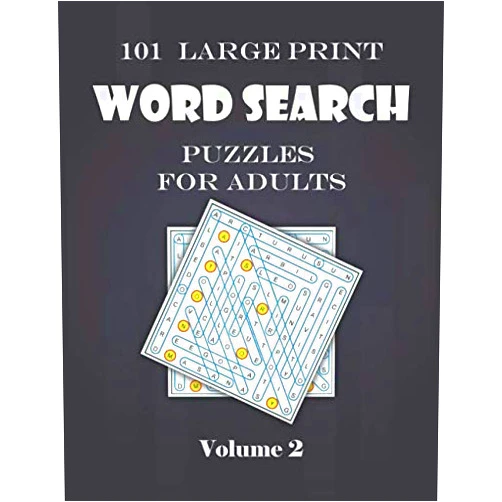 Puzzles publishing 101 Large-Print Word Search Puzzles | Volume 2: 101 Word Find Puzzles for Adults (8.5” x 11” Large Print)