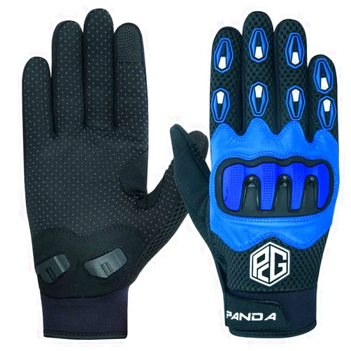 PANDA CYCLE GEAR Motorcycle Gloves for Men and Women, Full Finger Touchscreen Motorbike Gloves for ATV MTB BMX Riding, Road Racing, Motocross, Cycling, Climbing