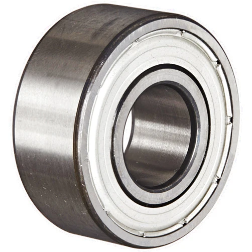 SKF 3201 A-2ZTN9/C3 Light Series Ball Bearing, Double Row, Converging Angle Design, ABEC 1 Precision, 25° Contact Angle, Double Shielded, Non-Contact, Plastic Cage, C3 Clearance, 12mm Bore, 32mm OD, 5/8