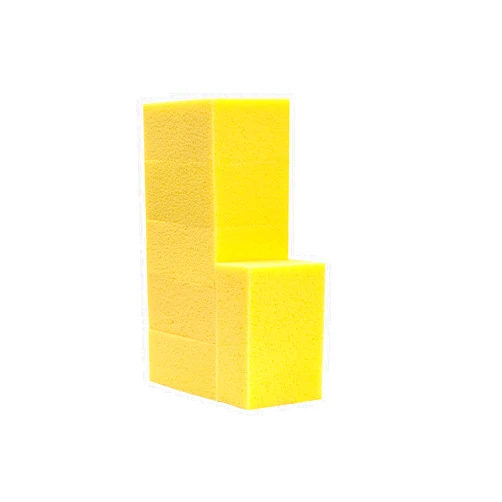 The Tile Doctor Tile Doctor Multipurpose Sweepex Sponge Made with Polyester Pack of 6 - Ideal for Bathroom, Kitchen & Floor Cleaning - Non-Scratch Sponge - Non Abrasive - (Yellow)