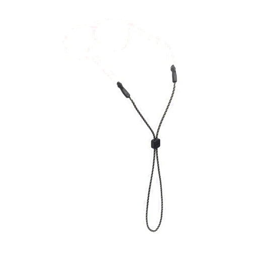 Chums 3 MM Universal Fit Retainer - Patented Tips Work with Most Eyewear - Unisex Sunglasses & Glasses Keeper - Adjustable Fit, Nylon Rope & Made in USA (3 MM, Black/Dark Gray/Light Gray)