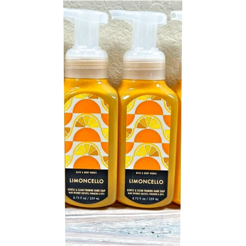 Generic 2 Gentle and Clean Foaming Hand soap bundle set of 2 8.75 fl oz x2 bath body shower kitchen (Limoncello)