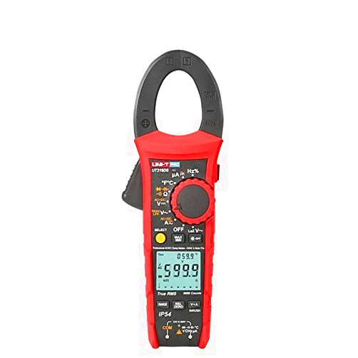 MeterTo UT219DS IP54 600A True RMS Professional Digital Clamp Meter Jaw 33mm, LOZ ACV: 600V, DC Voltage: 600V, Resis.: 60MΩ, Capacitance : 60mF, Freq.: 600Hz~40MHz, Duty Cycle: 0.1%~99.9%, Temp.: -40~1000℃