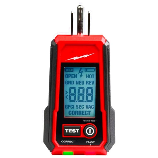 LISAN 2224-20 for Milwaukee Digital GFCI Receptacle Tester