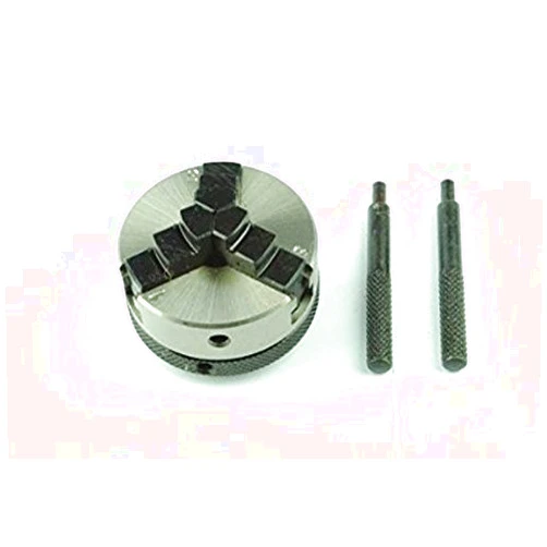 AI MINI LATHE CHUCK 50MM - 3 JAW SELF CENTERING 12 x 1MM THREAD WATCHMAKER