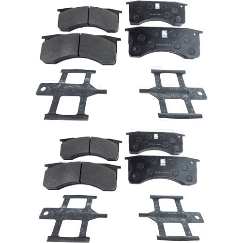 Garage-Pro Front and Rear Brake Pad Set Set of 4 Compatible with 2000-2013 Ford F650, 2015-2019 F650, Fits 2004-2009 Chevrolet C4500 Kodiak, Fits 2003-2009 GMC C6500 Topkick