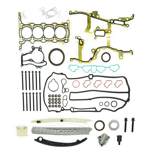 OEKITS HS26540PT-1 Timing Chain Kit Head Gasket Set Kit Bolts for 2013-2016 Chevy Trax/Buick Encore Chevy Sonic 2012-2016/Cruze 2011-2015/Cruze Limited 2016 1.4L Turbo HS54898 HSCV001 HS31411 22HP47N TK343