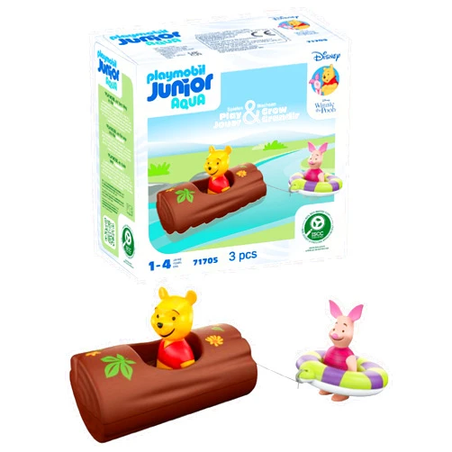 PLAYMOBIL Junior & Disney: Winnie The Pooh's & Piglet's Water Adventure