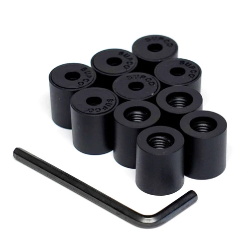 Jootoo Replacement For Compatible With Supco SFL1410 Safety Locking Cap 1/4 Inch 10 PAK for HVAC Refrigerant Gas