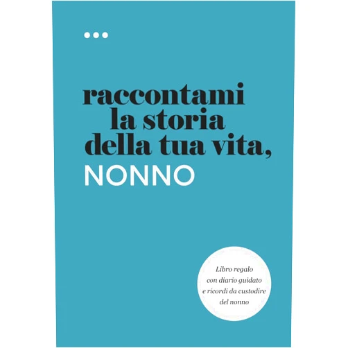 Italian Edition by Questions About Me (Author) Raccontami la storia della tua vita, nonno: Libro regalo con diario guidato e ricordi da custodire del nonno (Libri della serie Raccontami la storia della tua vita) (Italian Edition)