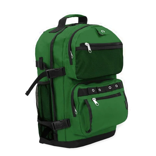Everest Luggage Oversize Deluxe Backpack, Dark Green, X-Large