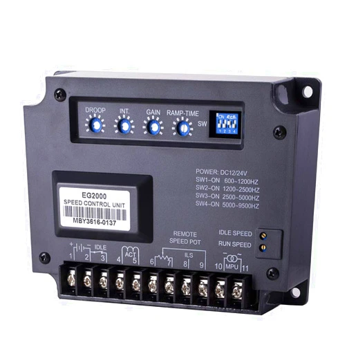 Knowtek EG2000 Engine Speed Control Unit Controller 10-32VDC for Gasoline Diesel Generator Electronic Governor