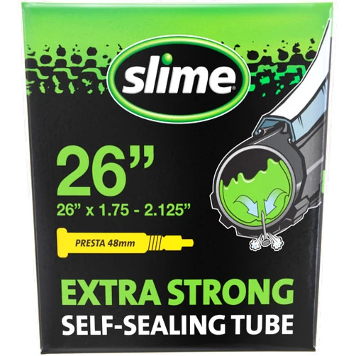 Slime 30049 Bike Inner Tube with Slime Puncture Sealant