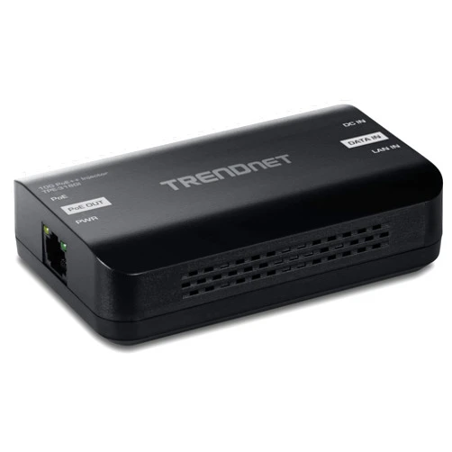 TRENDnet 10G PoE++ Injector, TPE-318GI, Converts a NonPoE Port to A PoE++ 10G Port, Supplies PoE (15.4W), PoE+ (30W), or PoE++ (90W)