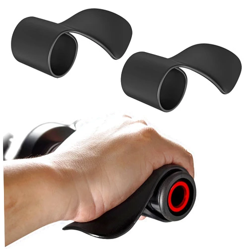 Ccvivian 2Pcs Motorcycle Throttle Mounted Holder, Motorcycle Wrist Cruise Assist Hand Rest Grips Handlebar Oil Control Rocker Rest Accelerator Assistant for Motorcycles, Scooters, Electric Bike Accessories.