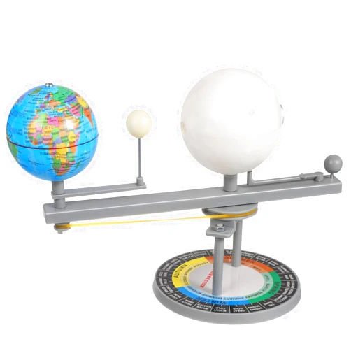 NUOBESTY Sun, Earth & Moon Orbital Model, Sun Earth Moon Orbital Planetarium Model, Solar System Space Toy for Boys & Girls, Educational Planetarium Project Kit