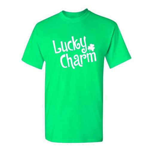 Feelin Good Tees Lucky Charm St Patrick's Day Novelty Funny T Shirt