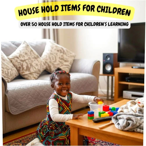 Austin Kagunya Around the House: A Photo Learning Book of Everyday Home Items