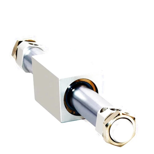 ENQIAOLIU RMS Series Magnetically Coupled Rodless Cylinder Gas Buffer RMS10x100-300/RMS16x100-500/LB Tripod (Color : LB-16)