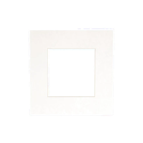 Poster Palooza 16x16 Mat Bevel Cut for 12x12 Photos - Precut Textured White Square Shaped Photo Mat Board Opening - Acid Free Matte to Protect Your Pictures - Bevel Cut for Family Photos, Pack of 1 Matboard
