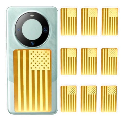 IREIT 10Pcs Protection Cell Phone Stickers 99% Effective Protector Cell & Smart Phones, Laptops, Tablets, TV, Monitors - All Devices