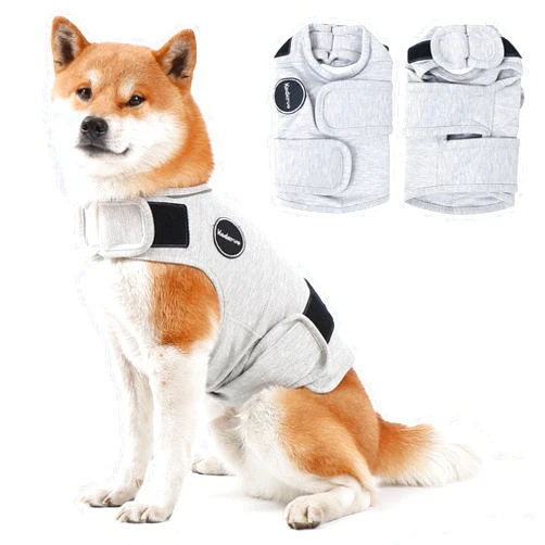 Kodervo Dog Anxiety Jacket, Skin-Friendly Dog Calming Shirt - Dog Coat for Thunder, Fireworks, Vet Visits and Separation - Keep Pet Calm without Medicine & Training, Anti Anxiety Vest for Dogs