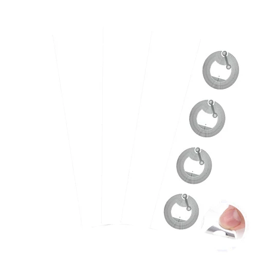 Prudiut 30 Pcs NFC Tags Adhesive NFC Stickers Chip 1 Inch Rewritable NFC Tags 504 Bytes Compatible with Ntag 215 TagMo and Amiibo and NFC Enabled Mobile Phones Devices