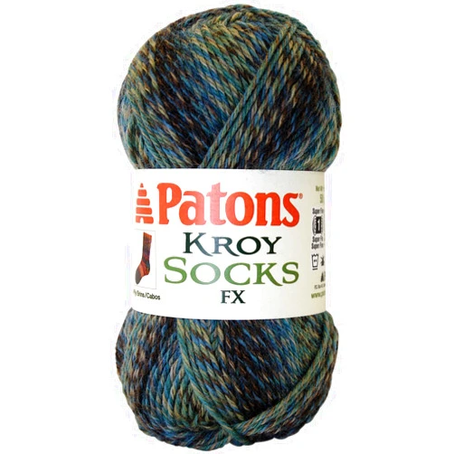 Spinrite Patons Bulk Buy Kroy Socks FX Yarn (6-Pack) Cascade Colors 243457-572106