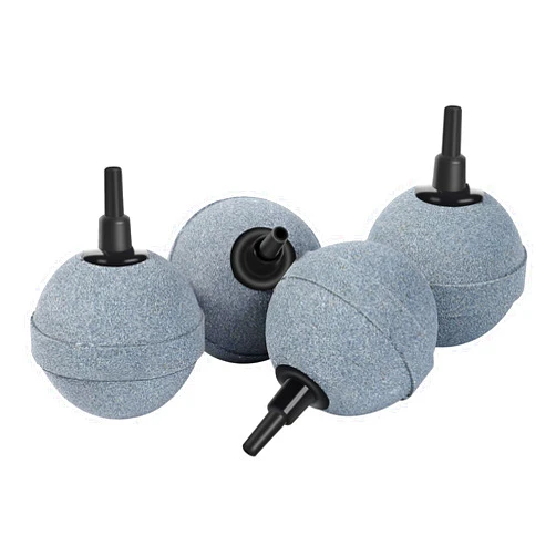 AQUANEAT Air Stones for Ponds 2 Inch, Long Lasting Aerator Oxygen Diffuser, Air Pump Accessories for Aquariums, Fish Tanks, Hydroponics and DWC Reservoirs 4 Pack