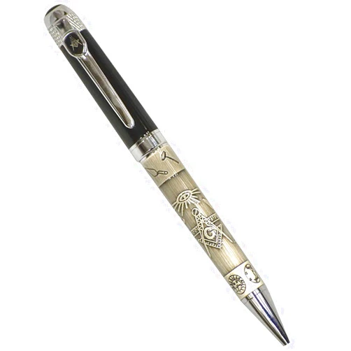 Dean & Associates D8070 Masonic Emblem Ink Pen