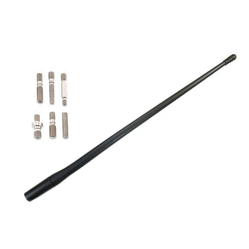 VOTEX - 13 Inch All-Terrain Flexible Rubber Antenna Accessories - Spring Steel Internal Core