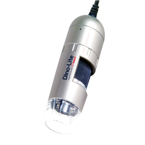 Dino-Lite USB Digital Microscope AM3111-0.3MP, 20x - 50x, 200x Optical Magnification, 8 LEDs, Windows/Mac Software Included