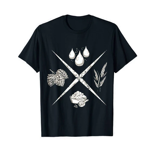 Beer And Alcohol Appreciation Lifestyles Craft Beer Homebrew Brewmaster Fresh Ingredients Vintage T-Shirt