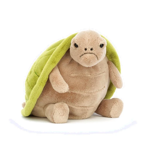Jellycat Timmy Turtle Stuffed Animal, 11 inches | Reptile Plush Toy | Classic Children's Gift
