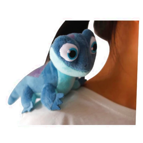 TEETSY Bruni Salamander Shoulder Pal Magnet Mini Plush Soft Toy, Blue