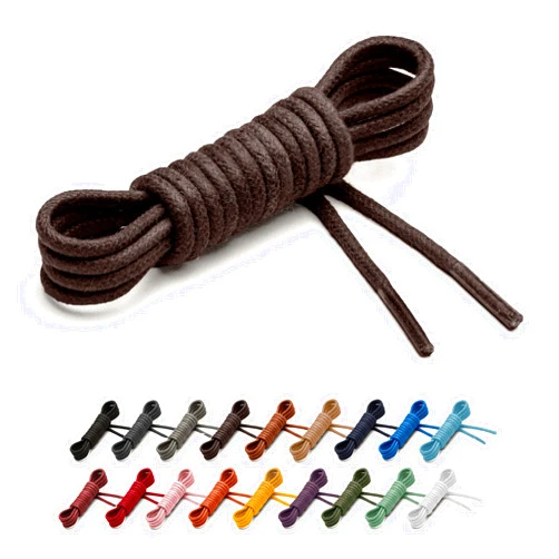 Benchmark Basics Benchmark Waxed Cotton Shoe Laces - 5/64