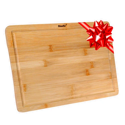 BlauKe Wood Cutting Board for Kitchen – 15x10