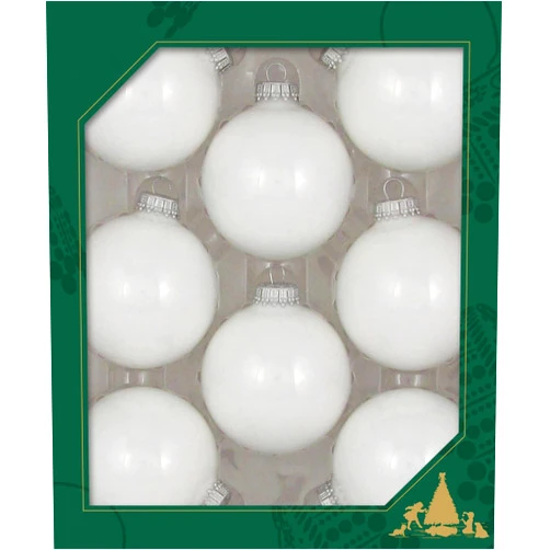 Christmas By Krebs Glass Christmas Tree Ornaments - 67mm / 2.63