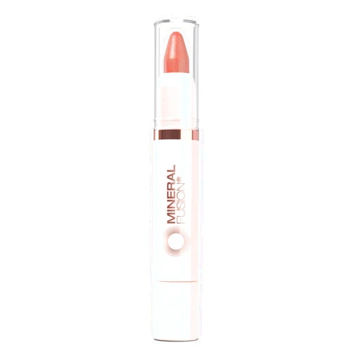 Mineral Fusion NEW Sheer Moisture Lip Tint, Buildable Lip Color, Hydrating Lip Balm with Jojoba Oil, Shea Butter & More, Hydrates & Nourishes, FD&C Dye-Free & Hypoallergenic, Empowered, Peach Nude