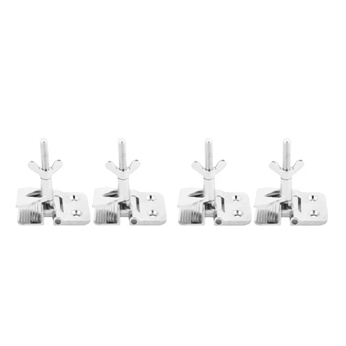 ZJchao 2pcs SILK SCREEN PRINTING STAINLESS STEEL HINGE CLAMP DIY HOBBY TOOL FOR TABLE WORK SURFACE