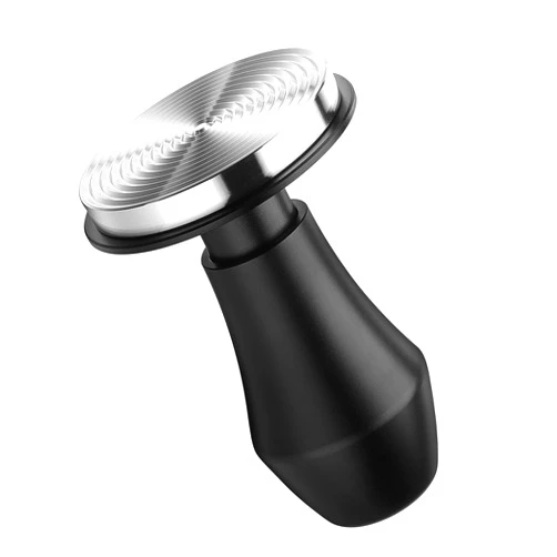 Normcore 53.3mm Spring Loaded Tamper - Espresso Coffee Tamper With Stainless Steel Ripple Base - 15lb / 25lb / 30lbs Replacement Springs - Anodized Aluminum Handle and Stand 53.3mm Ripple Base