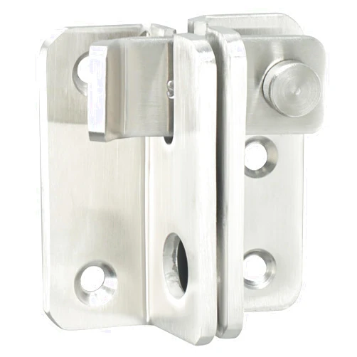 Alise Flip Latch,Gate Latches Safety Door Lock Catch for Barn Cabinet Pet Cage Wood Fence Bathroom Garage Window,SUS304 Stainless Steel Gate Hardware Locks,Brushed Nickel MS3006R-304-LS