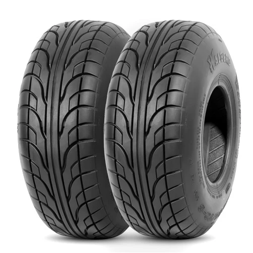 HALBERD 145/70-6 Go Kart Street Mini Bike ATV Tires, 4 PR 145 70-6 Off-road Tires, Tubeless, Pack of 2, P349