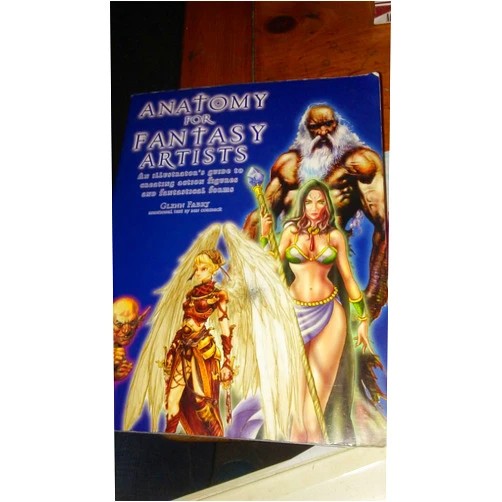 Glenn Fabry,Ben Cormack Anatomy For Fantasy Artists: An Illustrator's Guide To Creating Action Figures And Fantastical Forms